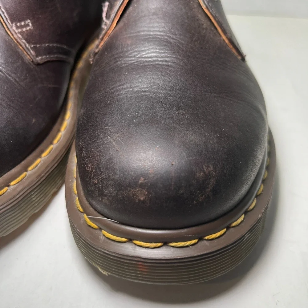 Dr. Martens 1461 For Life Men's 7 Brown Leather Oxford Slip Resistant AW004